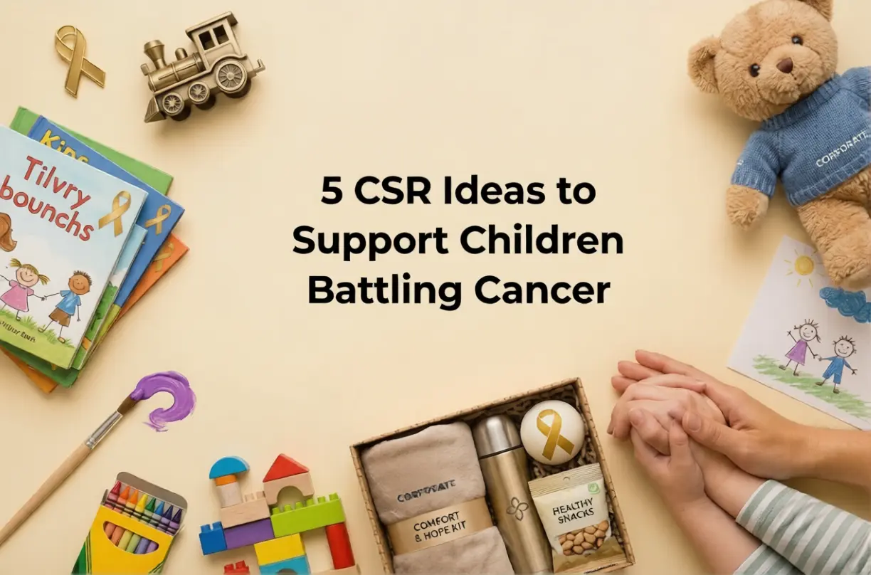 CSR ideas to support children with cancer